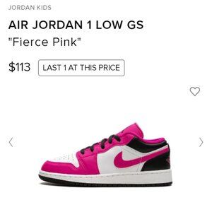 Air jordan 1 low (gs)